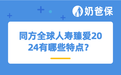同方全球人寿臻爱2024有哪些特点?如何投保才能不踩坑?