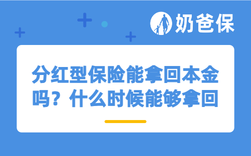 分红型保险能拿回本金吗？什么时候能够拿回来？