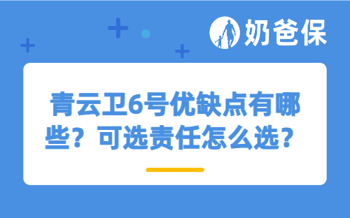 青云卫6号优缺点有哪些？可选责任怎么选？