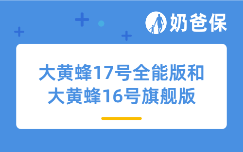 大黄蜂17号全能版和大黄蜂16号旗舰版区别在哪?哪个好?