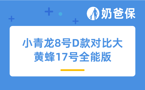 小青龙8号D款对比大黄蜂17号全能版，该怎么选？