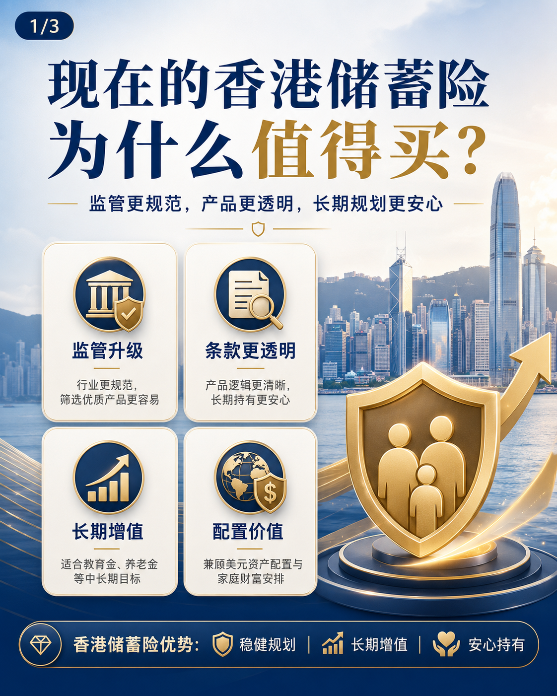 3款香港高保底储蓄险,碾压大额存单/内地储蓄险,稳健派赴港投保首选!
