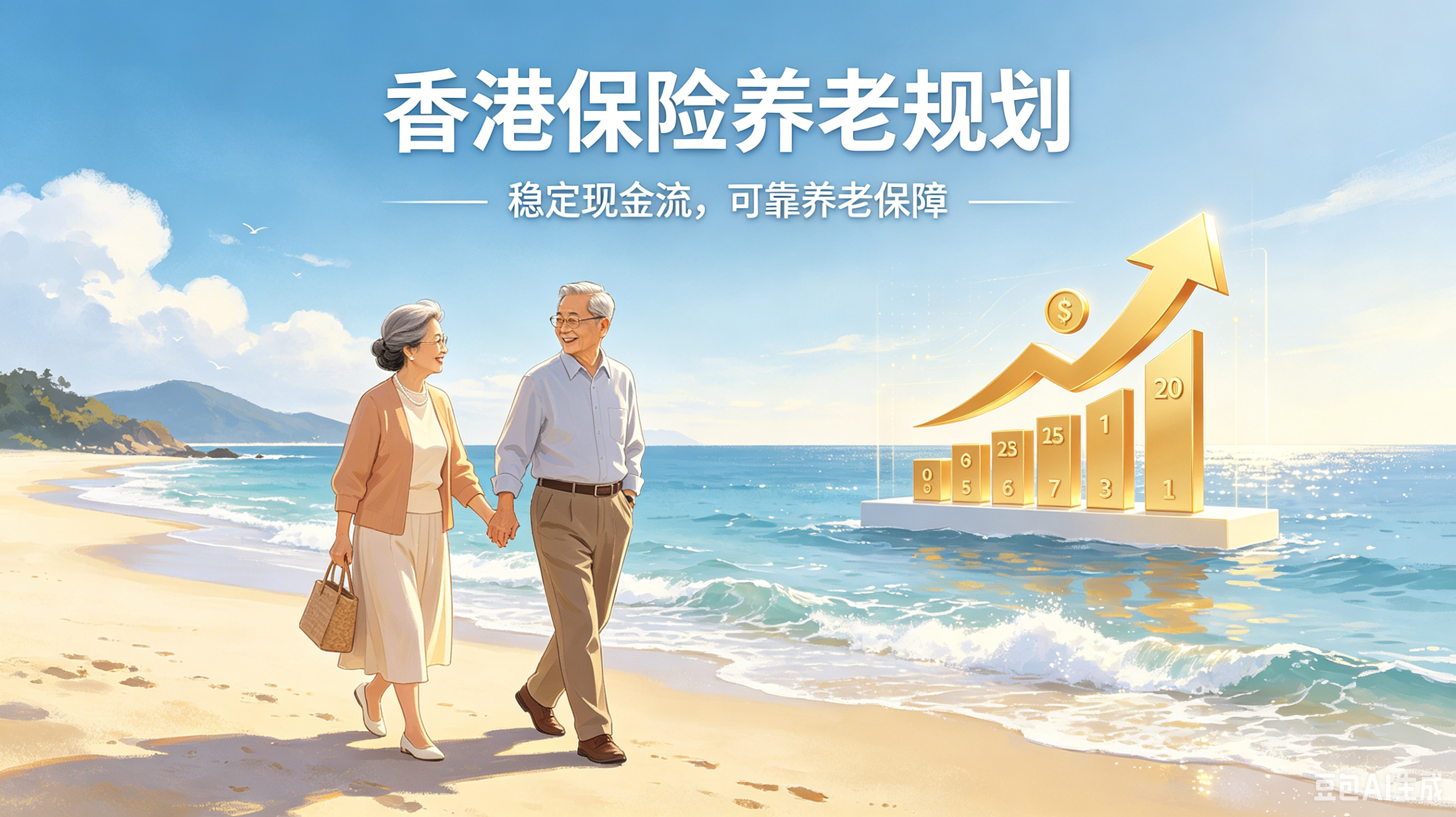 50岁为何优先配置港险?友邦/安盛/永明/宏利储蓄险实测,养老传承一步到位!